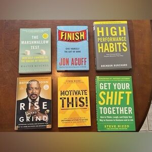 Lot of 6 Books